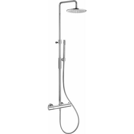 Colonne de douche avec mitigeur et kit de douchette - 0808201410