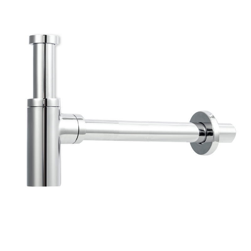 Siphon rond en laiton - T1063-C